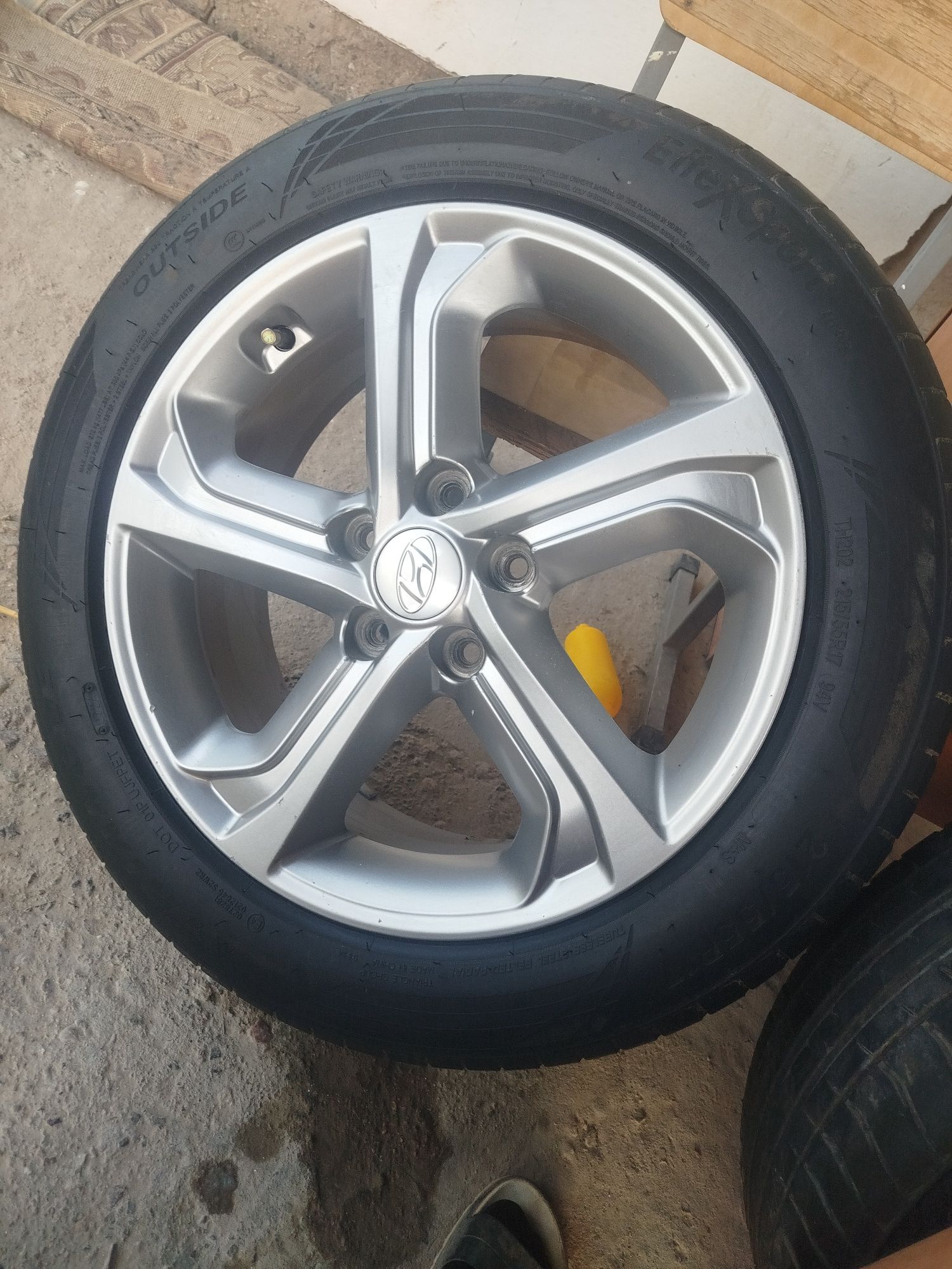 Диски с шины 215/55 R17