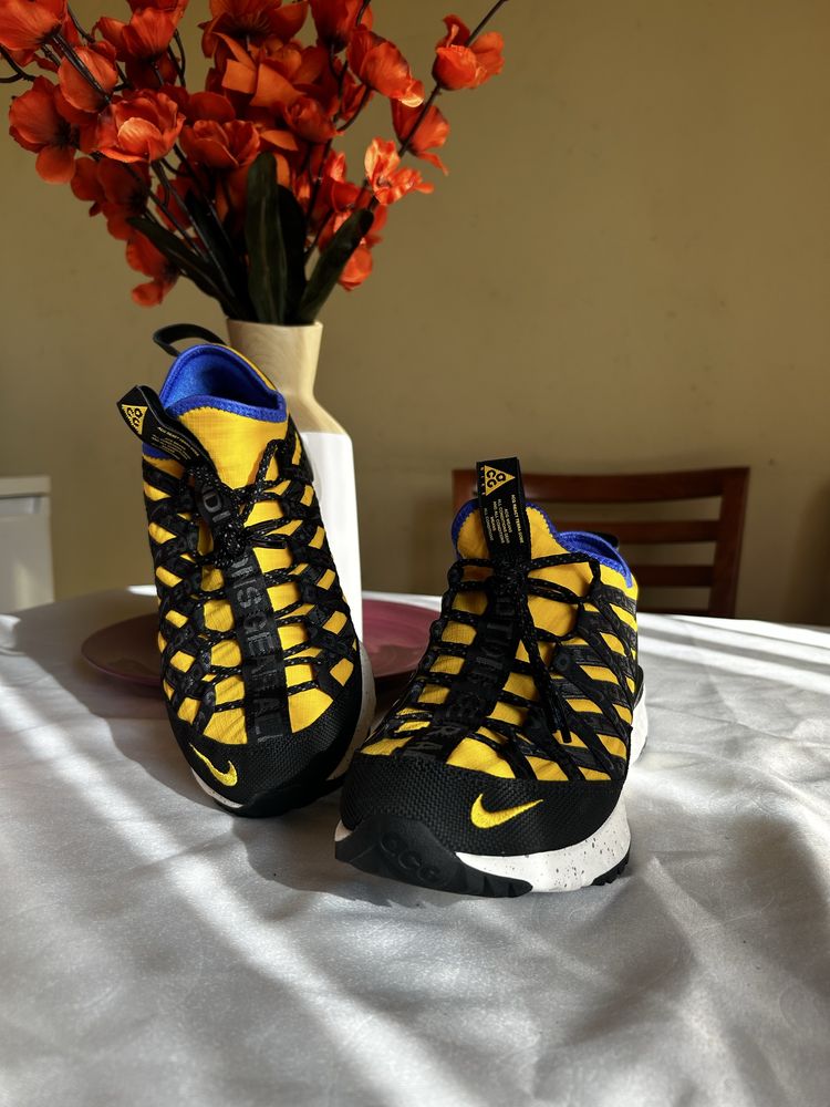 NIKE ACG REACT TERRA GOBE Amarillo/ Racer Blue-Black