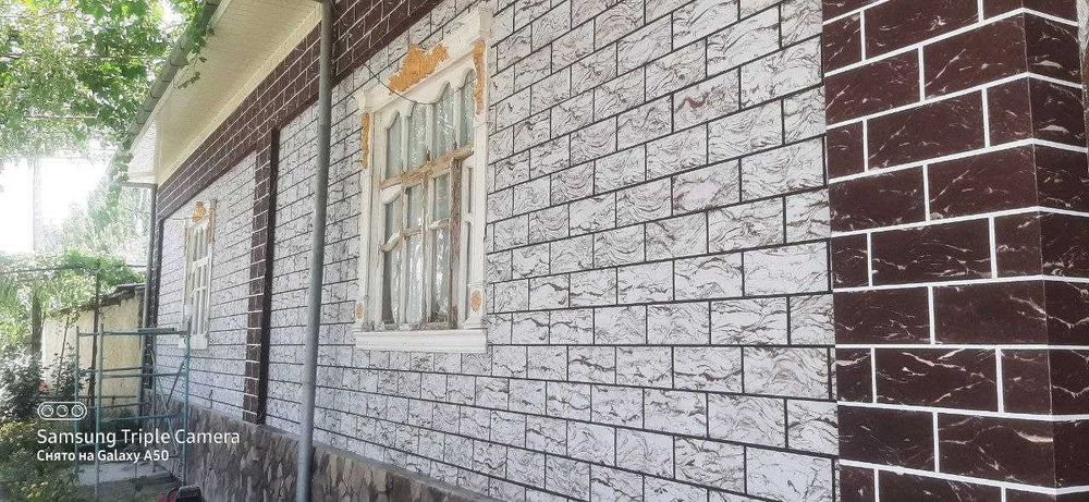 Гибкий камень для фасада в Узбекистане