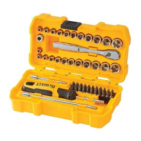 Гедоре DeWALT DWMT81610-0, 50 части, 1/4″