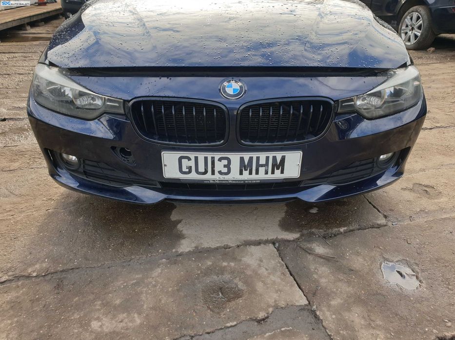 Bara Spoiler Fata cu Imperfectiuni BMW Seria 3 F30 F31 Sedan Berlina NFL Non Facelift 2011 - 2014 Culoare A89 Imperial Blue Brilliant Effect [K2136]