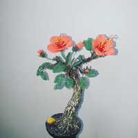 Гибискус китайская роза ручная работа