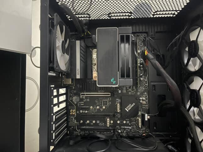 Материнская плата MSI z690 pro plus wifi ddr4 Intel core i5 12600k