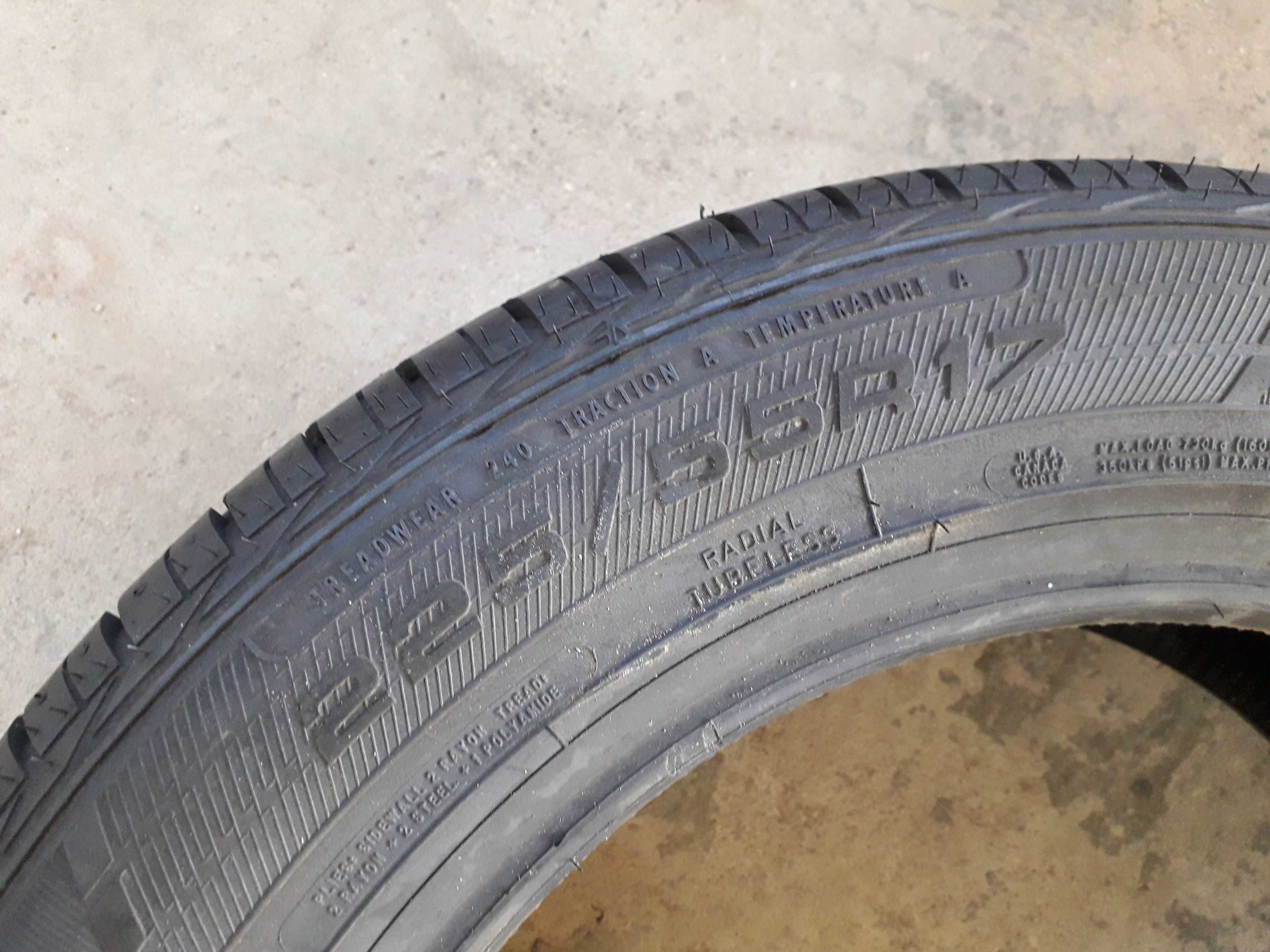 2 Нови летни гуми R17 225/55 GoodYear Excellence * 97W made in Germany