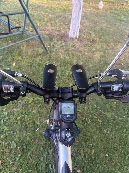 Bicicletă DHS Silver MTB 26”, aluminiu, 21 viteze