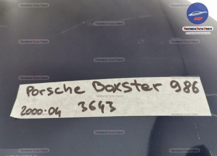 Bara spate originala in stare buna Porsche  Boxster  986 [facelift] [2