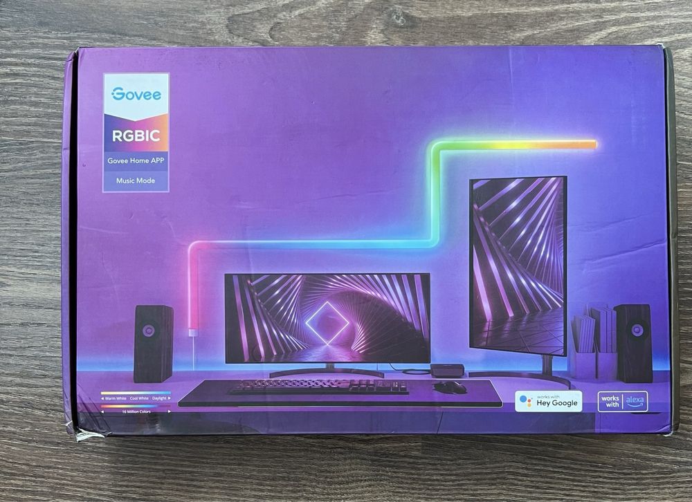 Смарт RGBIC Led лента Govee H6062 Glide wall Light smart