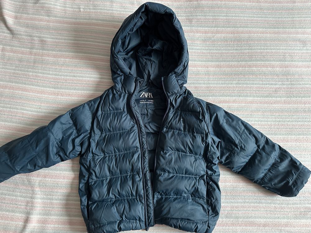 Леко есенно- зимно яке за момче ZARA 6 - 7 години