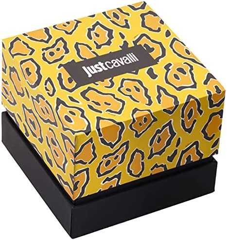 JUST CAVALLI – Мъжки часовник с хронограф SILVER "BLACK & GOLD" нов