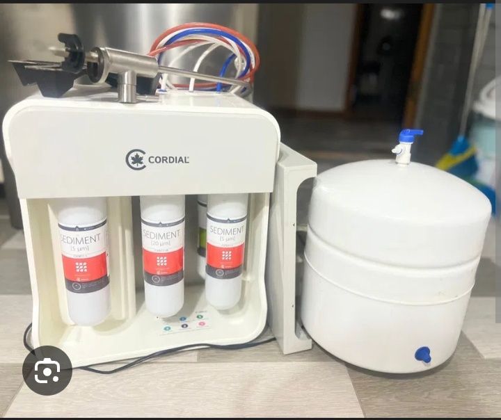 Кордиал Cordial Замена фильтра картриджей для воды