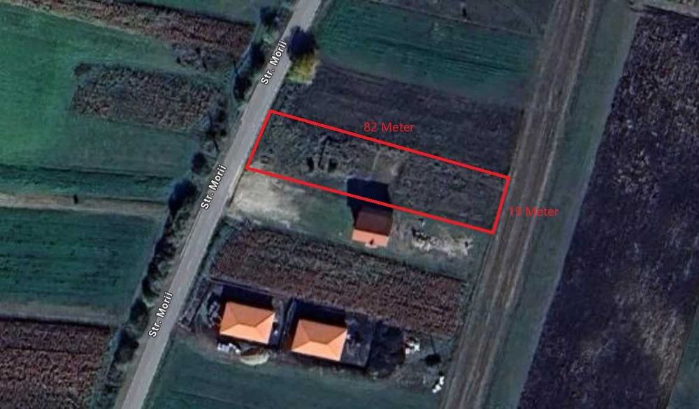 Tureni E60 Teren vanzare constructii Intravilan 1540m²