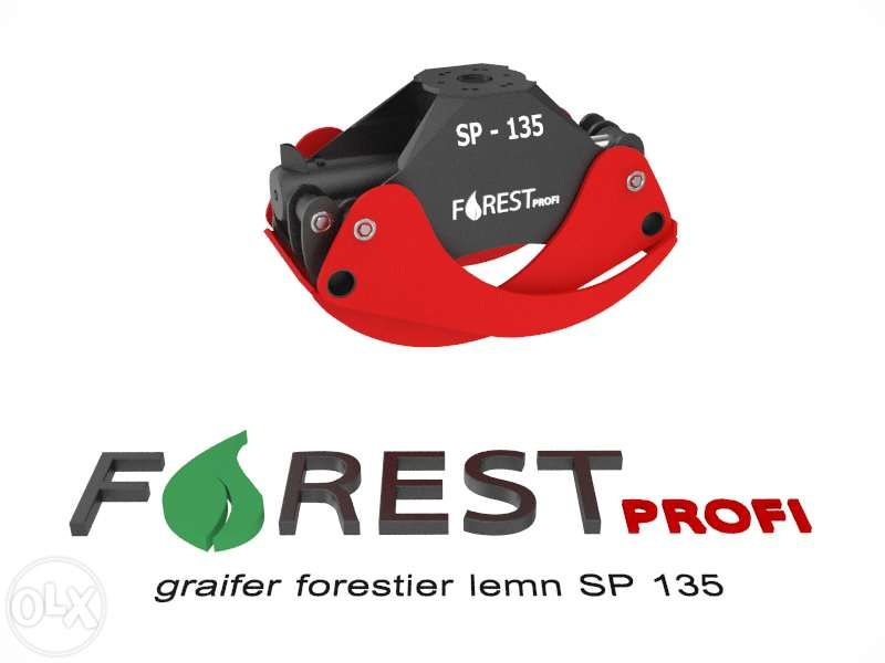 Graifer forestier SP 135 deschidere 1350mm