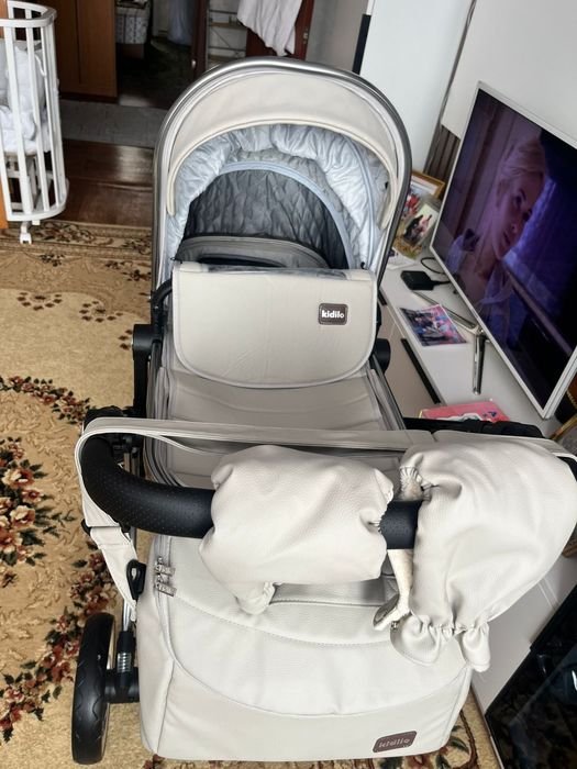 Можульная крляска Kidilo G200 3в1 (спальная люлька, прогулочная коляск