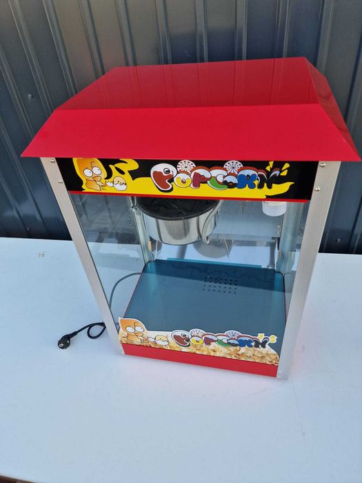 LIVRARE GRATUITA Masina de Popcorn / Floricele Mare 220V NOUA