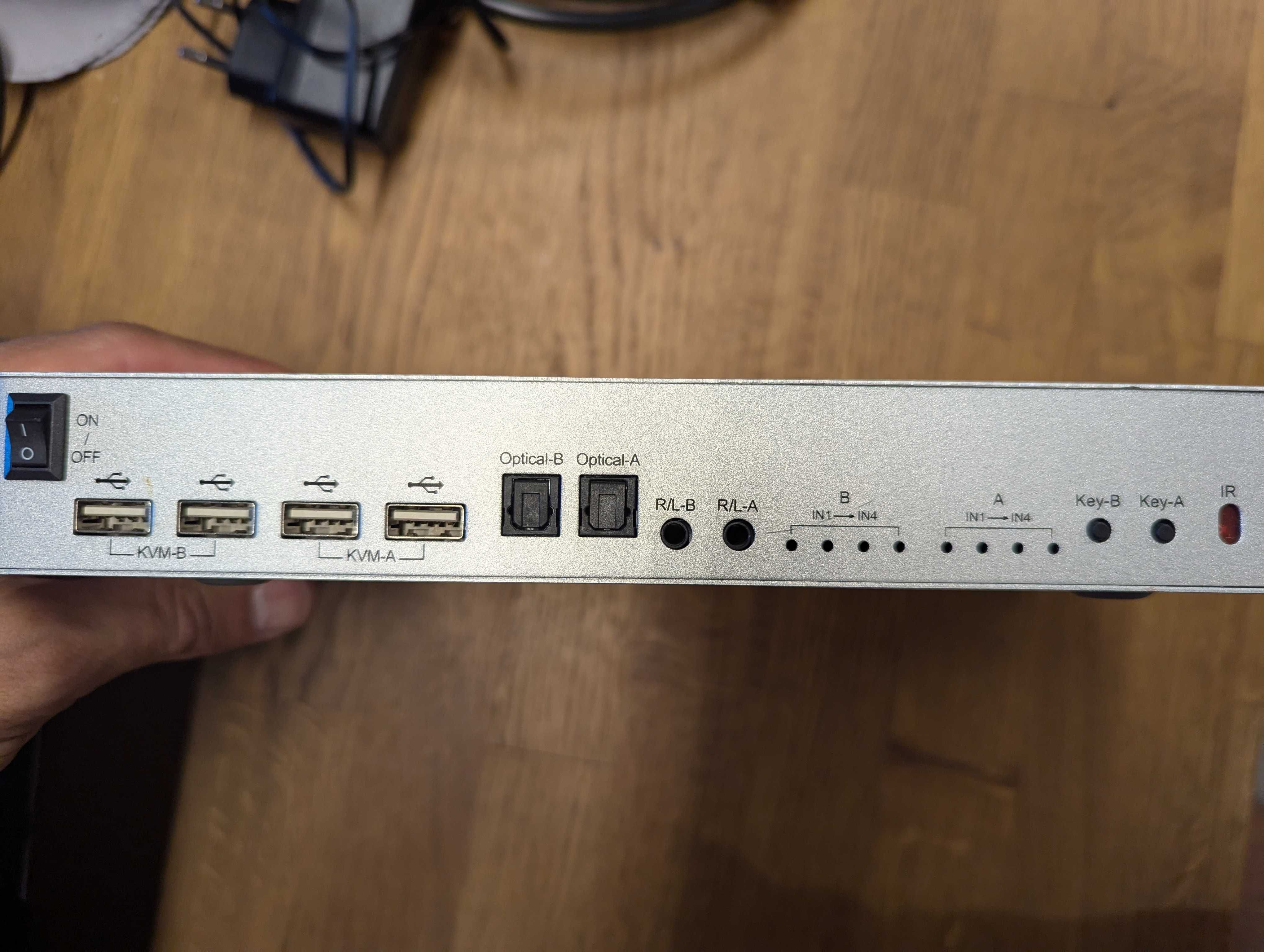 HDMI 4x2 KVM суич, 60Mhz