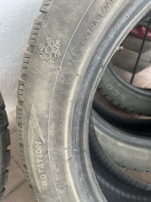 225 50 R17 бу резина зима