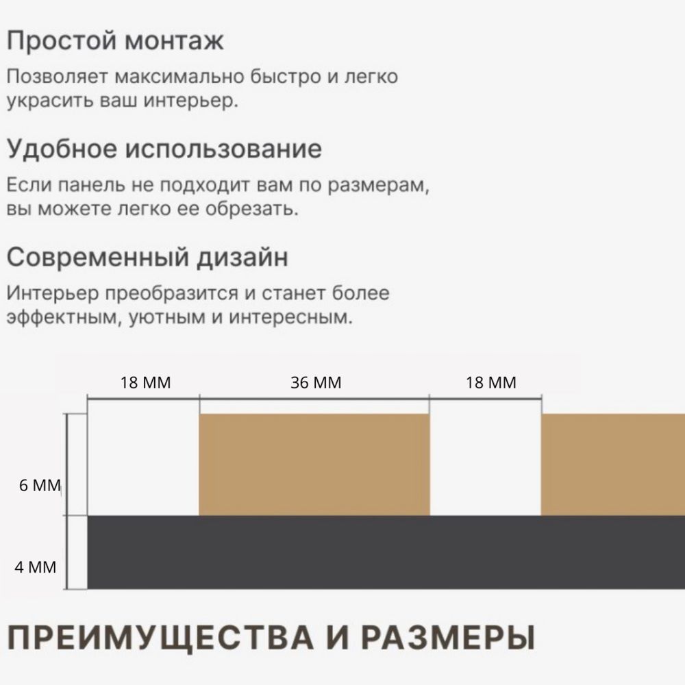 Стеновые панели МДФ