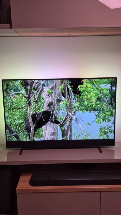 Televizor LED Smart Android Philips Ambilight 126 cm, 50PU8804/12, 4K,