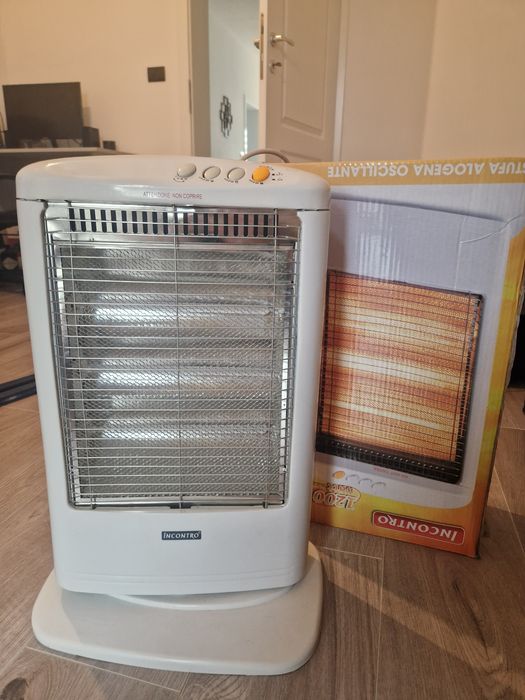 Vand radiator cu halogen