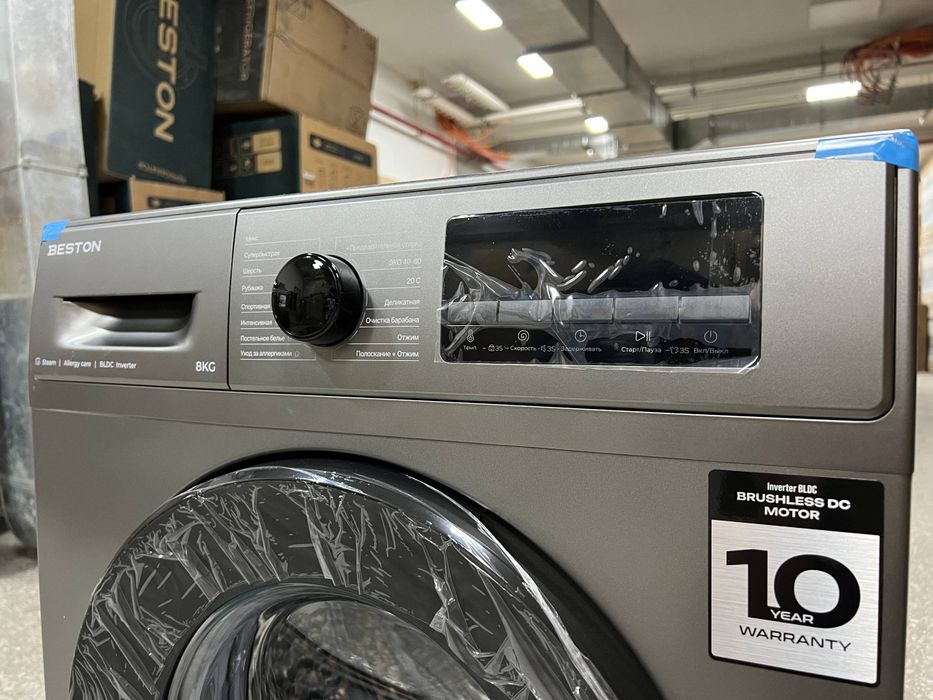 Beston kir yuvish mashinasi 8 kg dastavka bepul garantiya bor