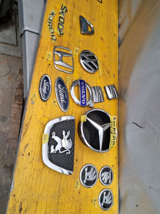 Емблема Vw Scoda Ford Seat  Mercedes Volvo  Peugeot Dacia