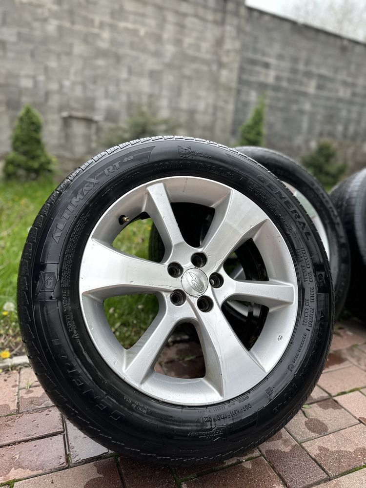 Комплект летних шин 225/60 r17