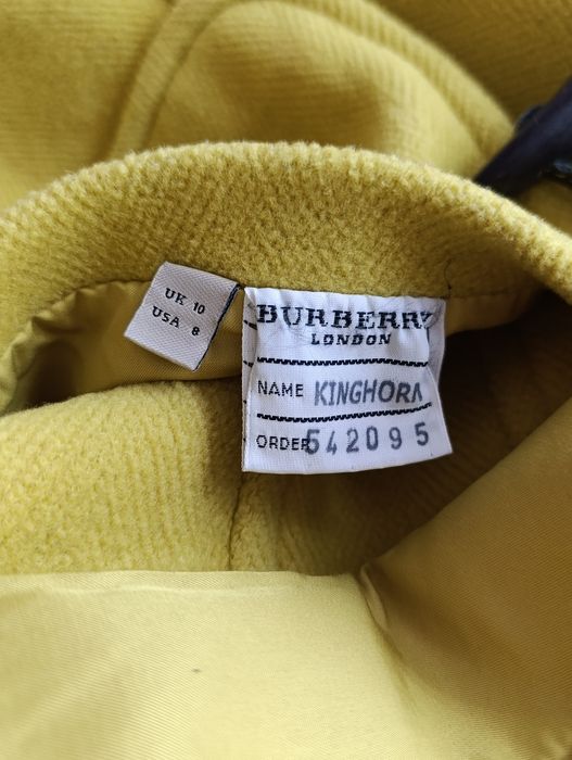 Вълнено Палто BURBERRY