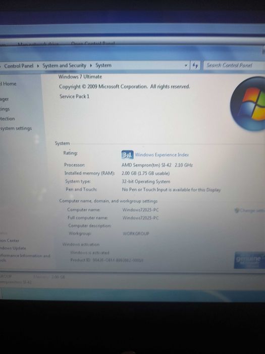 Laptop HP Probook 4515s