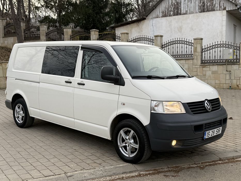 VW Transporter LUNG 6 Locuri 2009 1.9 TDi - 105cp Cabina dubla T5