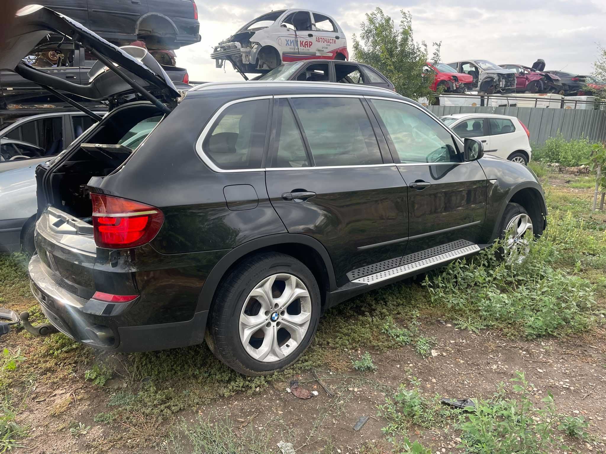 bmw x5 e70 3.0 d 245 facelift n57d30 на части бмв х5 е70 теглич фейс