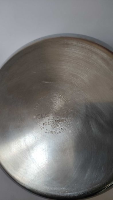 Масивен чайник от неръждаема стомана + индукция