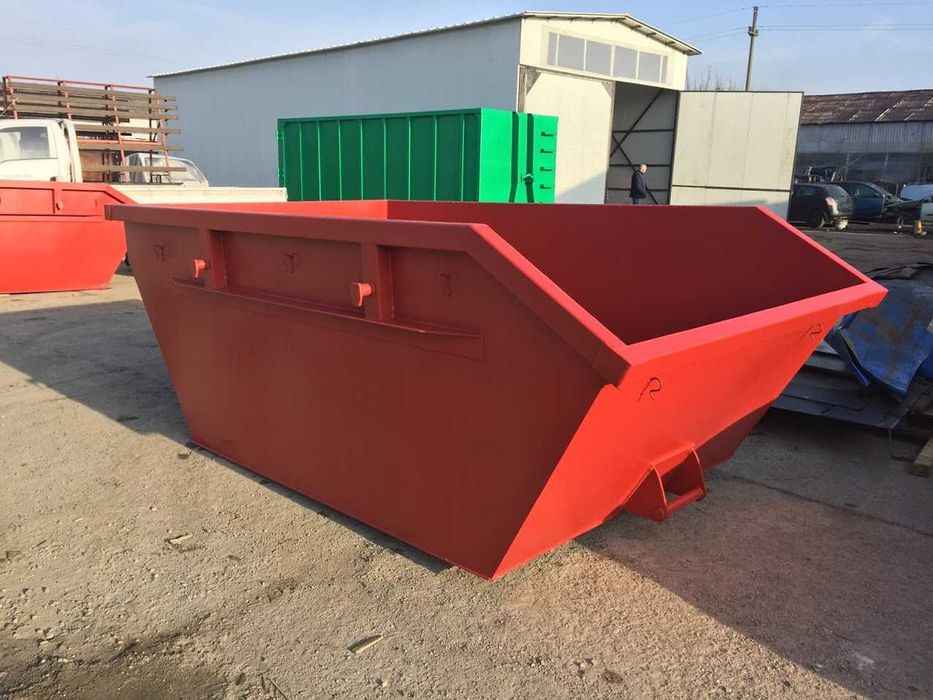 Container skip 5.5 mc–tabla podea 4 mm, pereti 3 mm Direct Producator