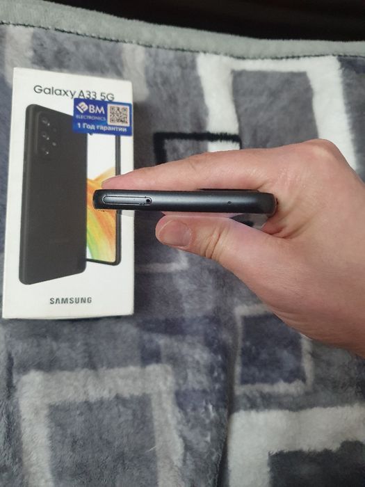 Srochna Sotiladi Samsung Galaxy A33 6+6/128gb 5G Black Original