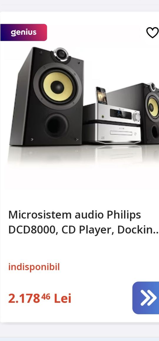 Boxe Philips DCD 8000