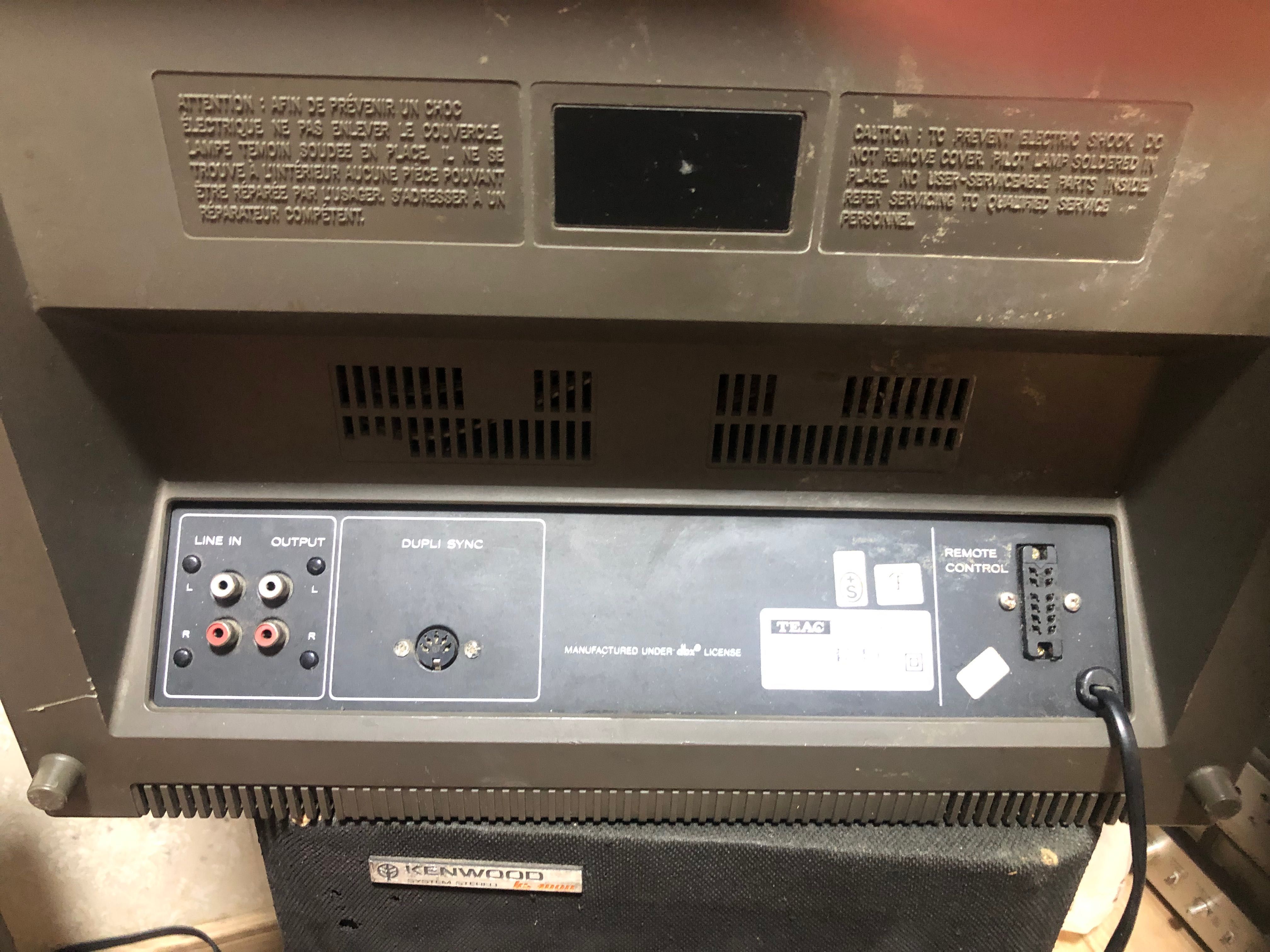 Vintige magnetofon Teac X1000