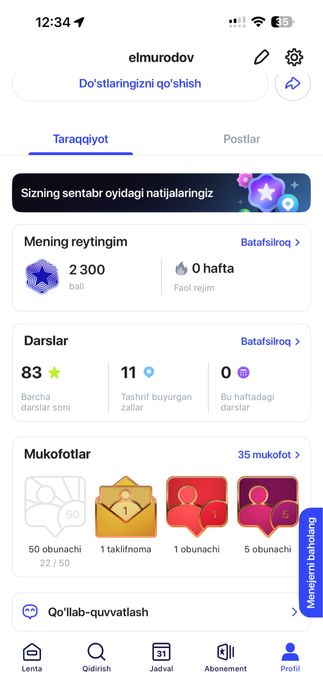 1 Fit abonimenti sotiladi 246 active kun va 55 muzlatish kuni bor