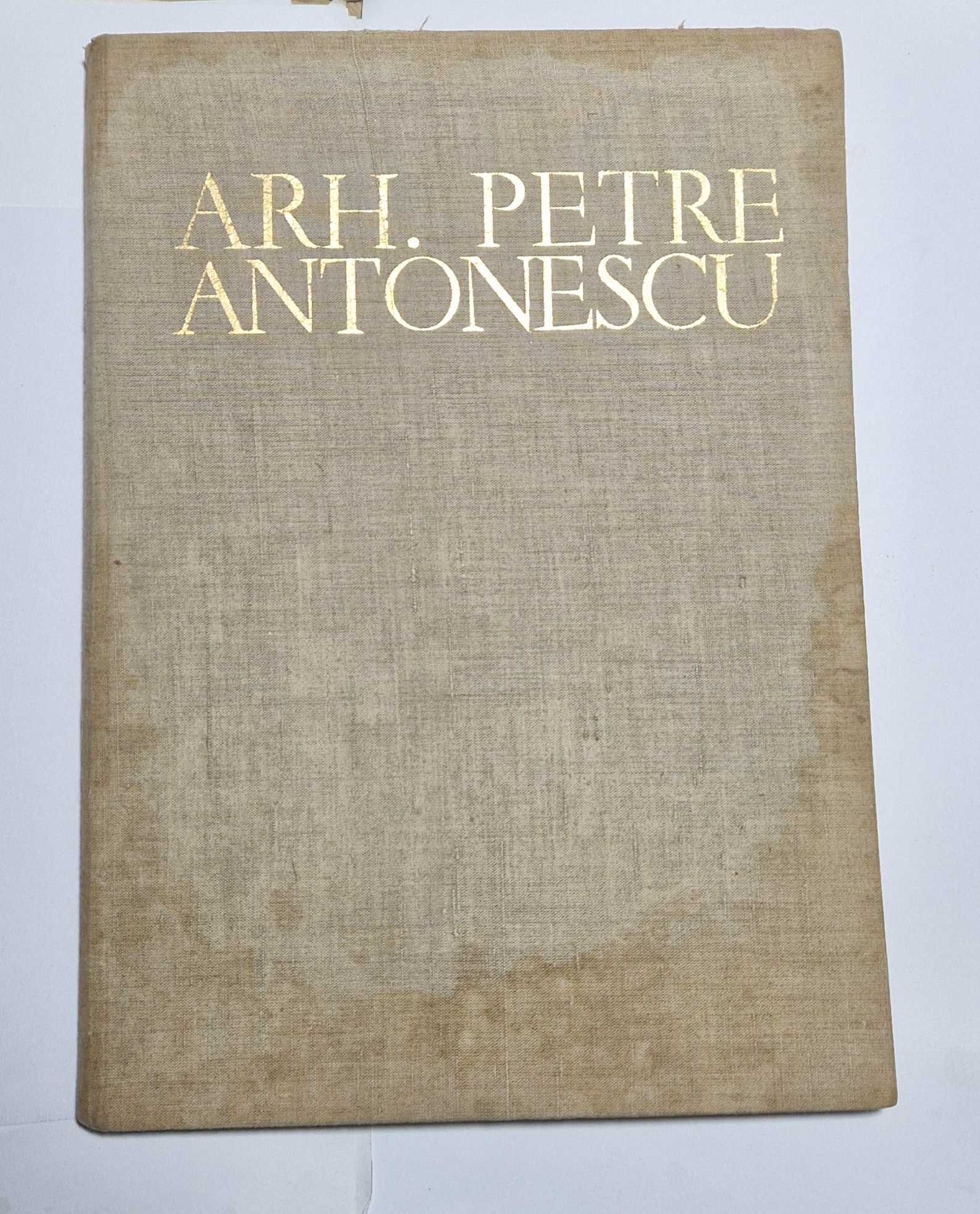 Arh. Petre Antonescu - Cladiri, Constructii, Proiecte si studii - 1963