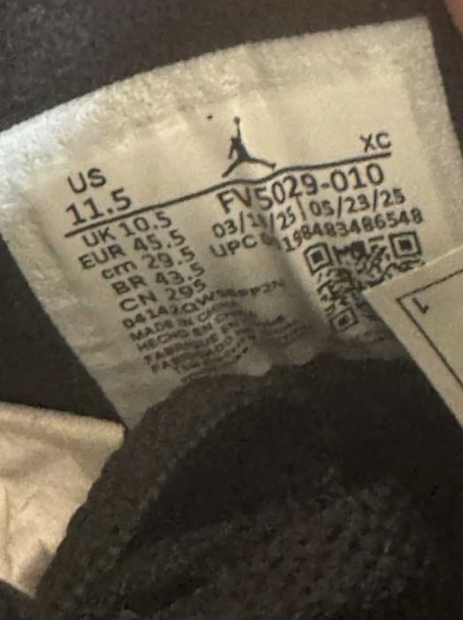 Adidasi Nike Air Jordan 4 BLACK CAT negri - verificare colet