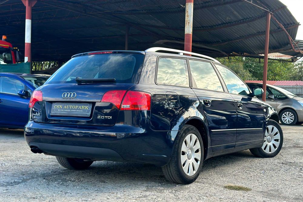 Audi A4 | 2.0 TDI 140 CP | An 2007 EURO 4 | RATE | Livrare GRATUITĂ