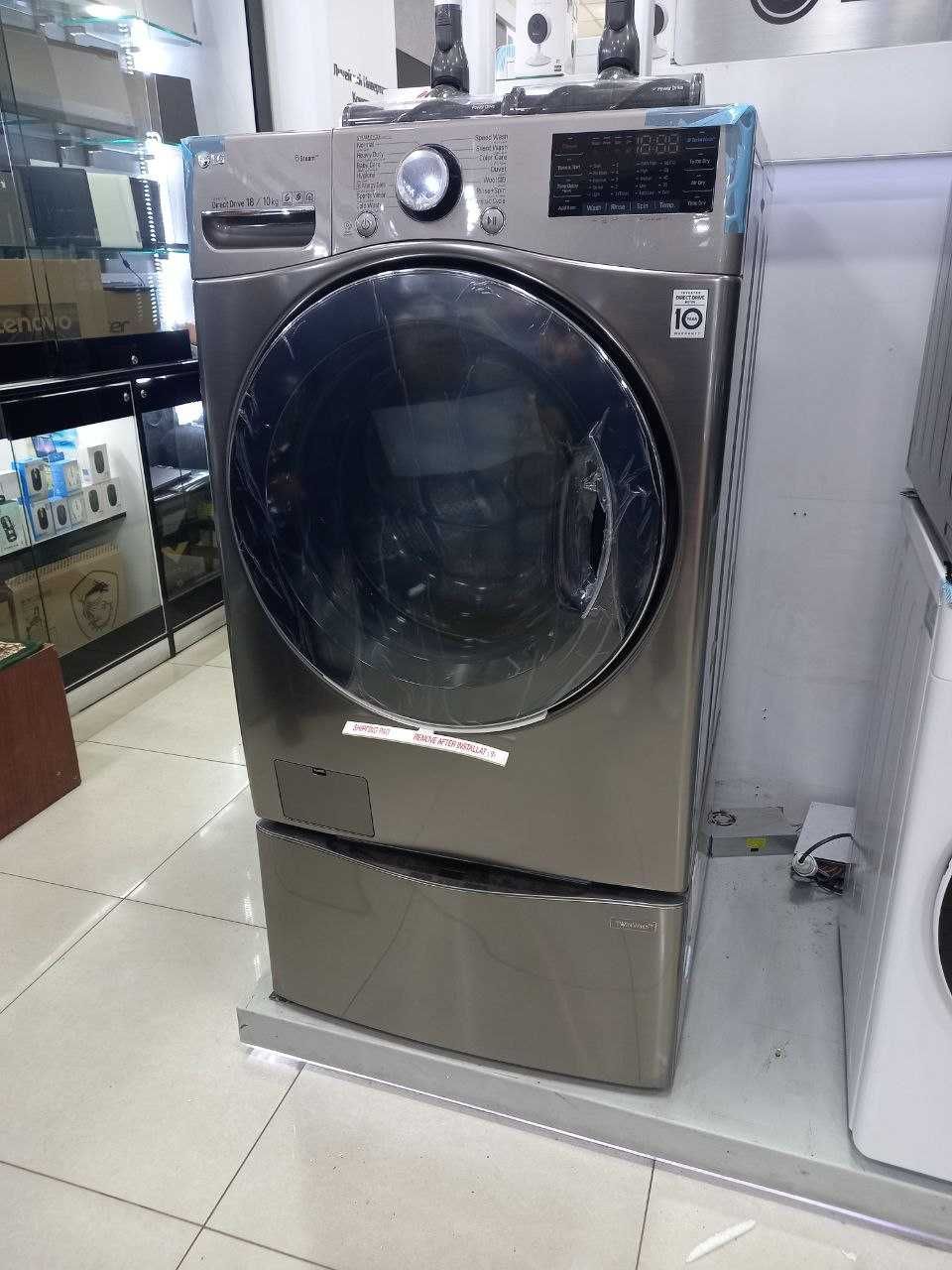 Стиральная машина LG TWIN Wash Два в Одном (18/10 кг) + (3,5 кг)