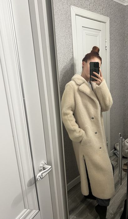 Шуба из овчины, натуральная