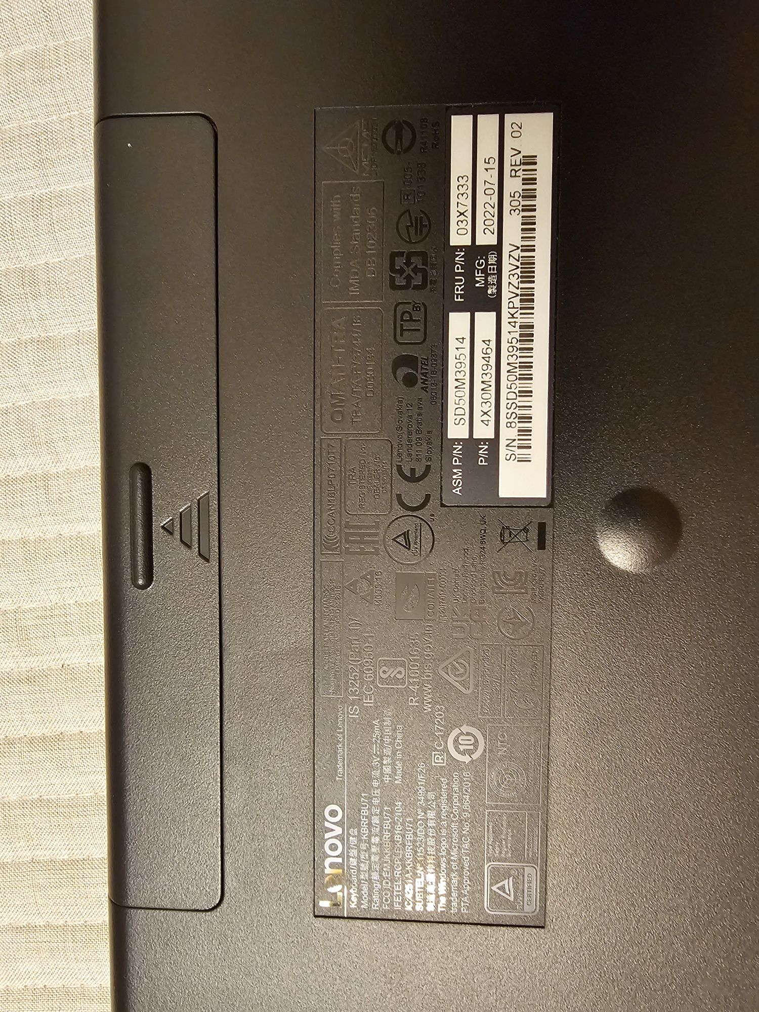 Клавиатура и мишка Lenovo Essential Wireless Keyboard and Mouse