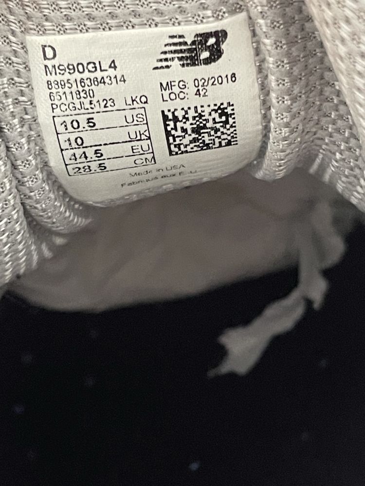 New Balance 990 v4 мъжки маратонки 44,5