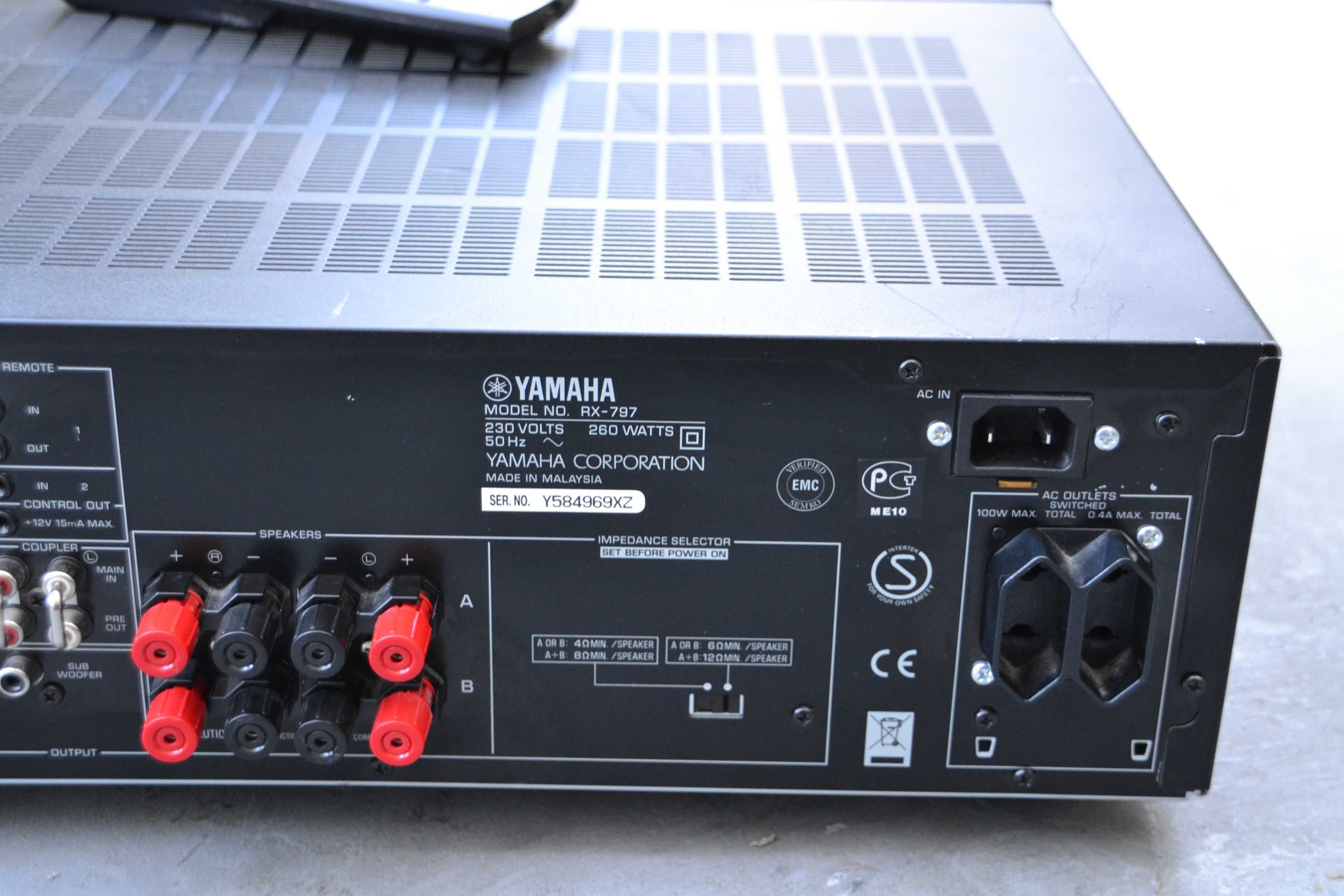 Amplificator Yamaha RX 797 cu Telecomanda