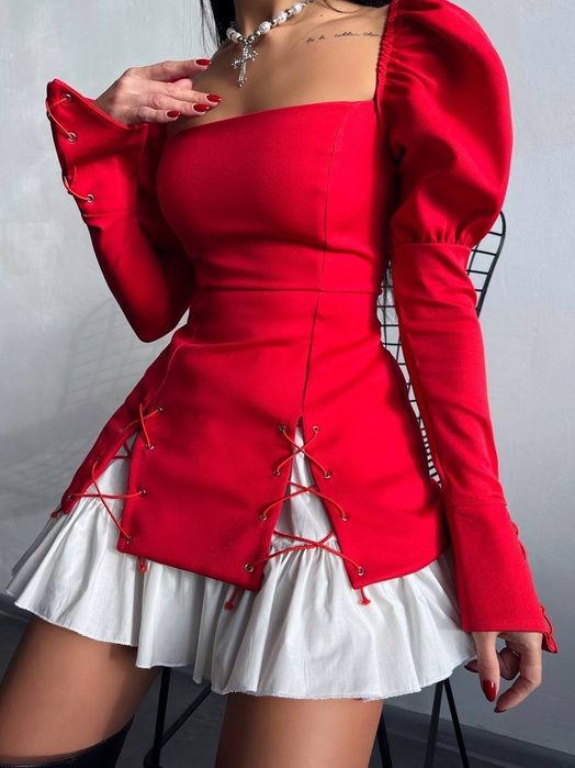 Rochie / rochita rosie Foggi