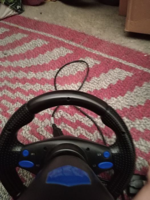Racing wheel for PC| Volan cu pedale și schimbător pentru PC cu usb