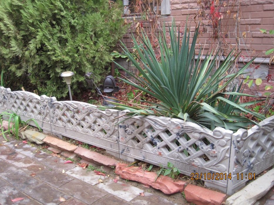 ОБЛИЦОВОЧНЫЕ материалы  - Декоративные ограждения цветников !