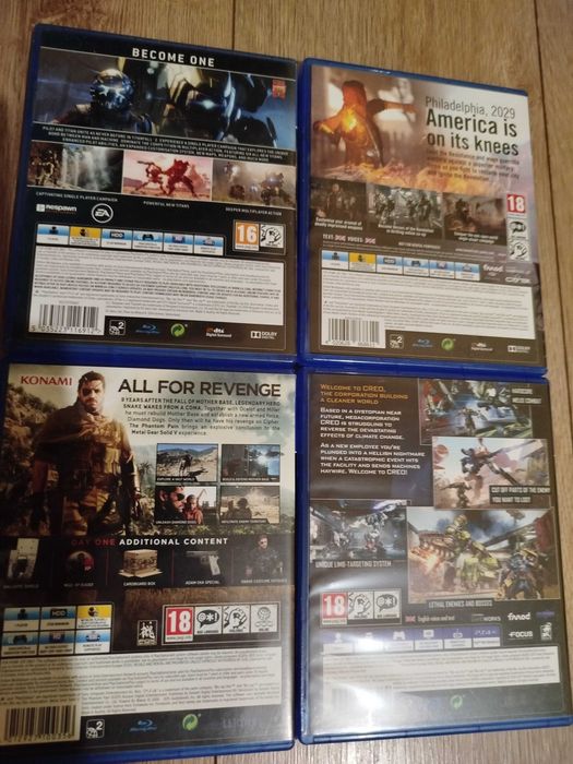 Продавам игри за PS4 TITANFALL 2,HOMEFRONT The revolution,THE SURGE..