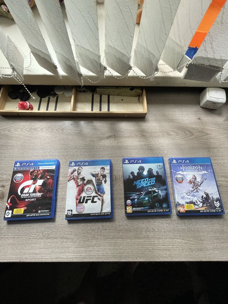 Продам несколько дисков на PS4