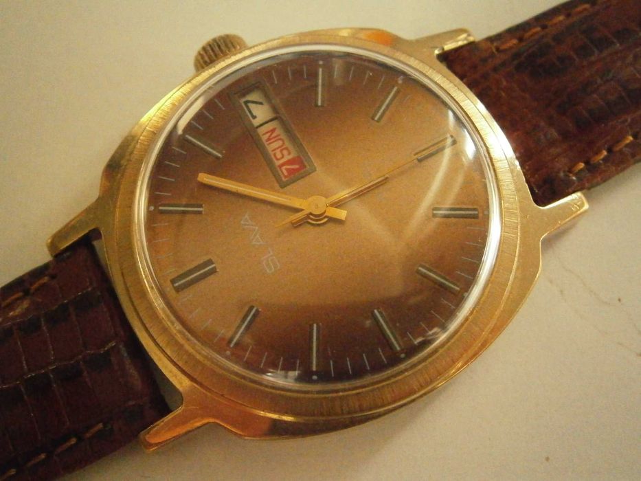 SLAVA, ръчно навиване, cal. 2428, made in USSR, case 37mm, TOP!